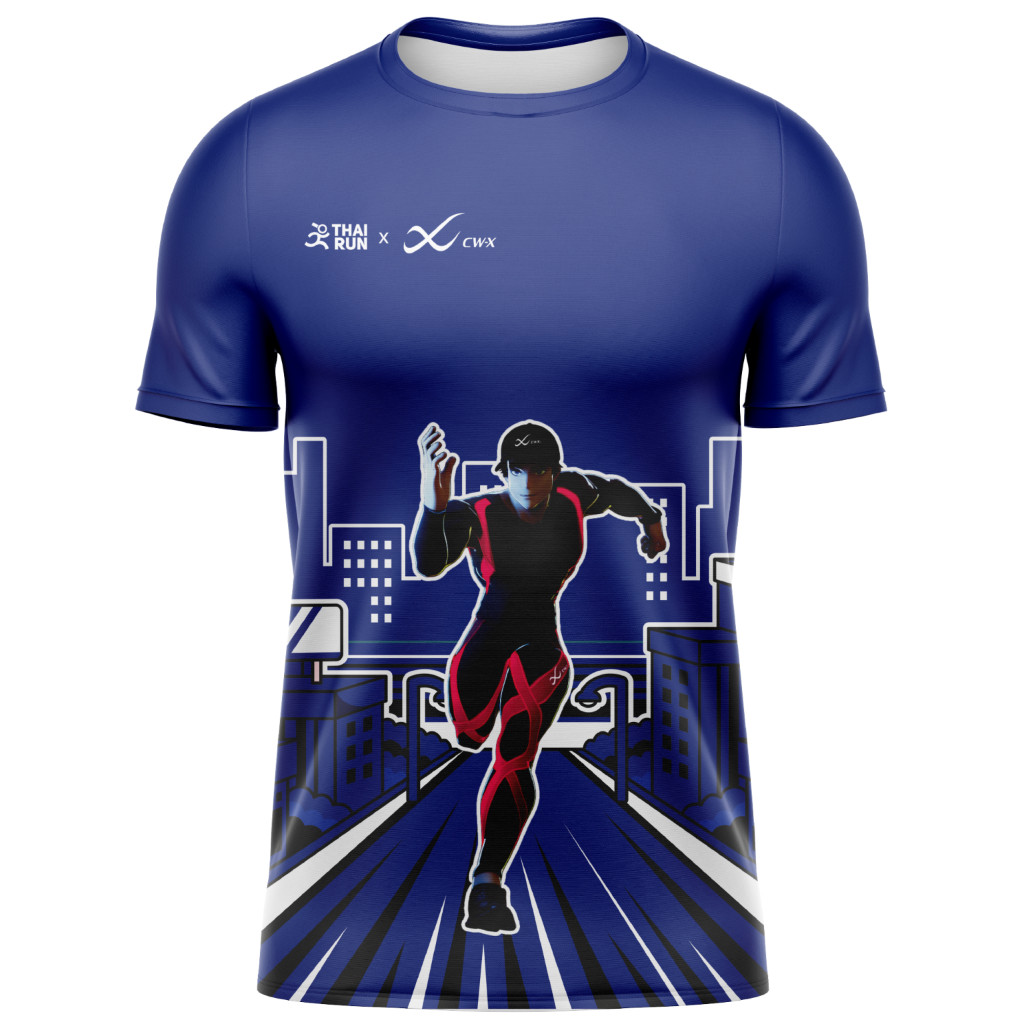 เสื้อออกกำลังกายและผ้าบับ Thairun X CW-X