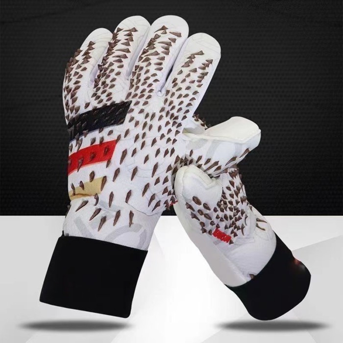 Full Latex ผู้รักษาประตู Falcon Wrap สายรัดข้อมือการแข่งขัน Professional ลื่นหนาทนต่อการสึกหรอ Breat