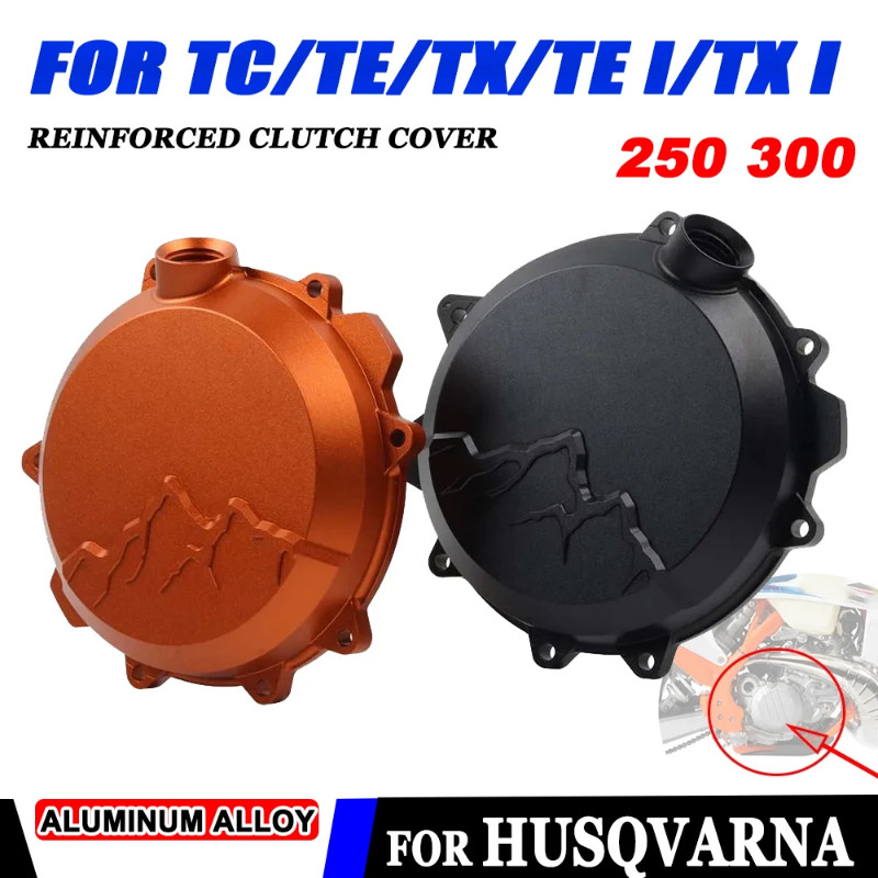 Reinforced Clutch Cover Guard Protector Protection For Husqvarna 250 300 TC TE TX TE TX 250i 300i 2
