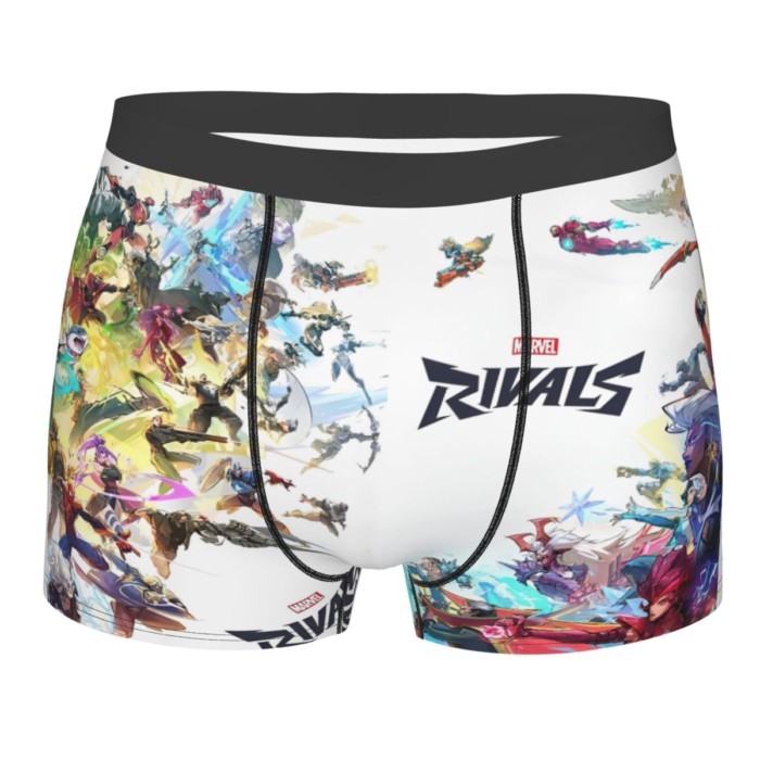 Marvel-Rivals PVP ชุดชั้นในสำหรับผู้ชาย ลายเซ็กซี่ กางเกงขาสั้น แบบ breathable สวมใส่ง่าย เหมาะสำหรั