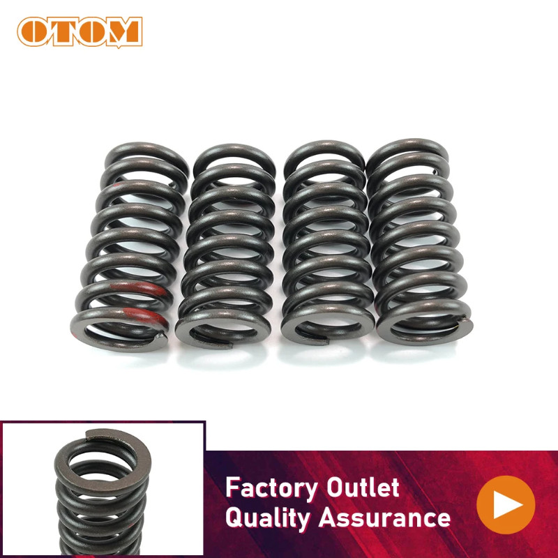 OTOM Motorcycle Intake Exhaust Valve Spring For Zongshen ZS177MM Engine NC250 250cc ZS250GY-3 4 KAY