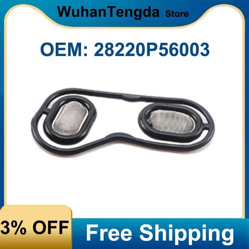 28220P56003 28220-P56-003 Engine Transmission Solenoid Valve Gasket Filter for Honda Civic Accord O