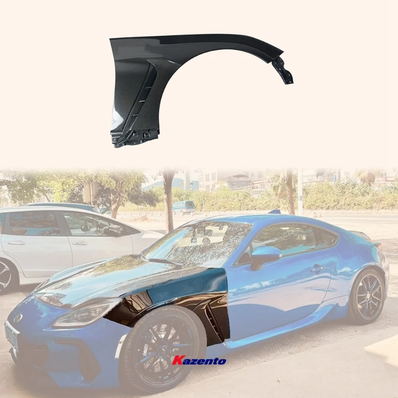 For 2022+ Toyota GR86 Subaru BRZ ZD8 ZN8 V1 Style Carbon Fiber Fender With Vents
