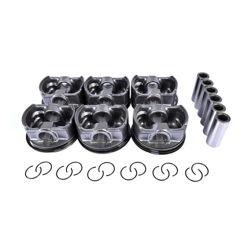 AP03 6 pcs Piston Set 84.00MM For BMW 3 5' E46 E39 E60 E61 Z4 E85 325i 525i 2.5i M54 B25 1125750917
