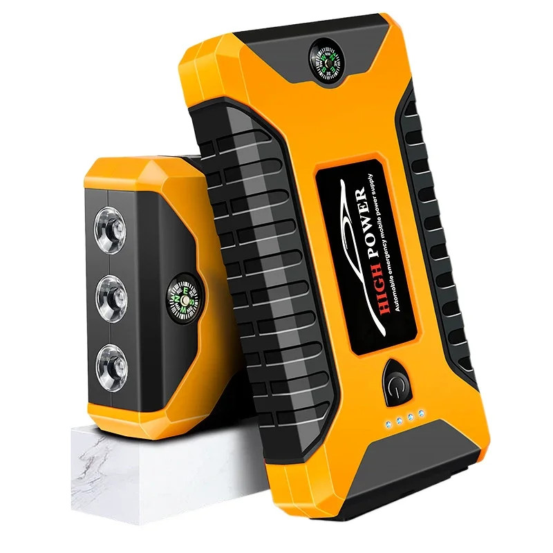 Car Jump Starter 600A Portable Starting Device Lighter 4USB 20000/99800mAh