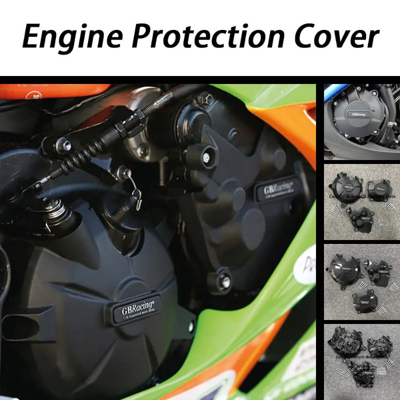 Motocross Accessorie Engine Cover Protection For Kawasaki ZX6R 636 ZX-6R 2007 2008 2009 2010 2011 2