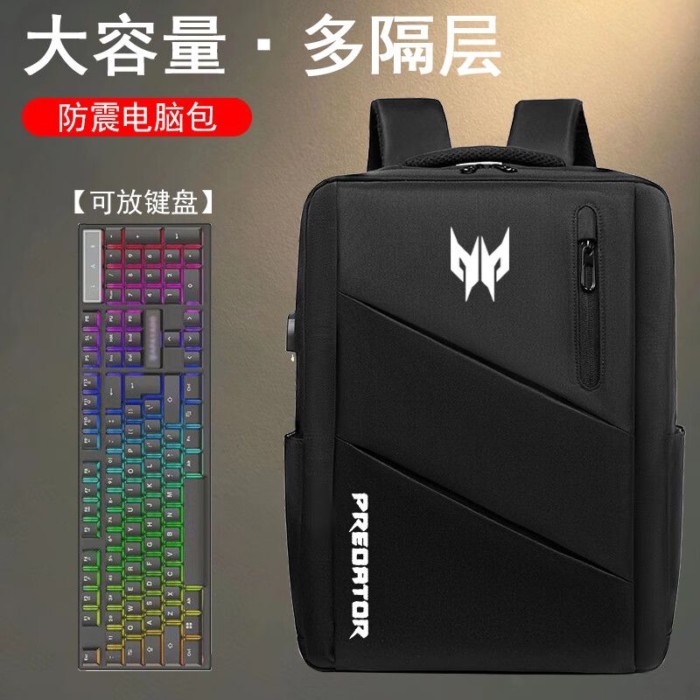 Acer Acer Predator Engine Neo กระเป๋าเป้สะพายหลัง 16 นิ้วกระเป๋าคอมพิวเตอร์โน๊ตบุ๊คเกม Tomahawk 300 