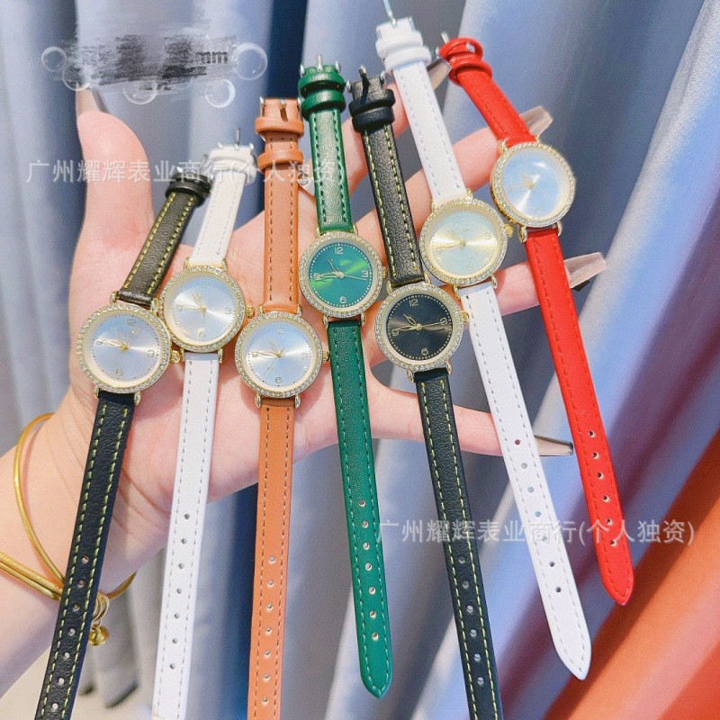 แฟชั่น C ผู้ผลิต Koel แฟชั่น Casual เข็มขัด Carriage Dial สุภาพสตรีอินเทรนด์นาฬิกา Live Watch cd9