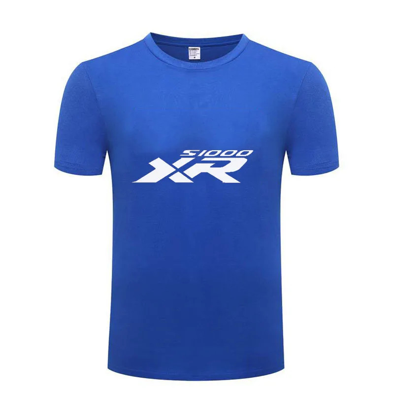 For BMW S1000XR S1000 XR S 1000XR T Shirt Men New LOGO T-shirt 100% Cotton Summer Short Sleeve Roun