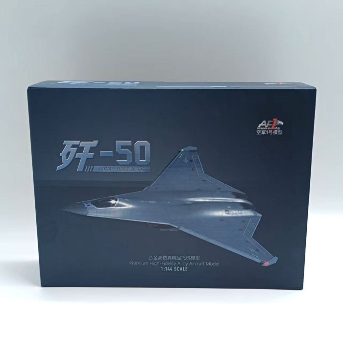 1: 144 J-50 Sixth Generation Stealth Fighter J50 จําลองเครื่องบินทหารรุ่นคอลเลกชันของขวัญ AF1
