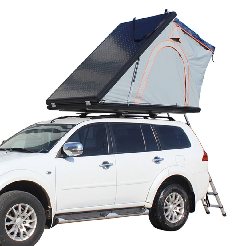 New Hard Shell Aluminum Suv Car Roof Top Tent Aluminum Shell Waterproof Camping Rooftop Tent