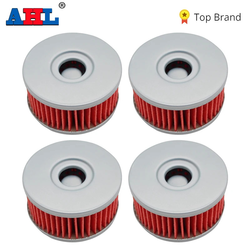 1/2/4 pcs Motorcycle Oil Filter For Suzuki GN250 GN400 GN 250 400 GZ250 Marauder GZ 250 SG350 SP250