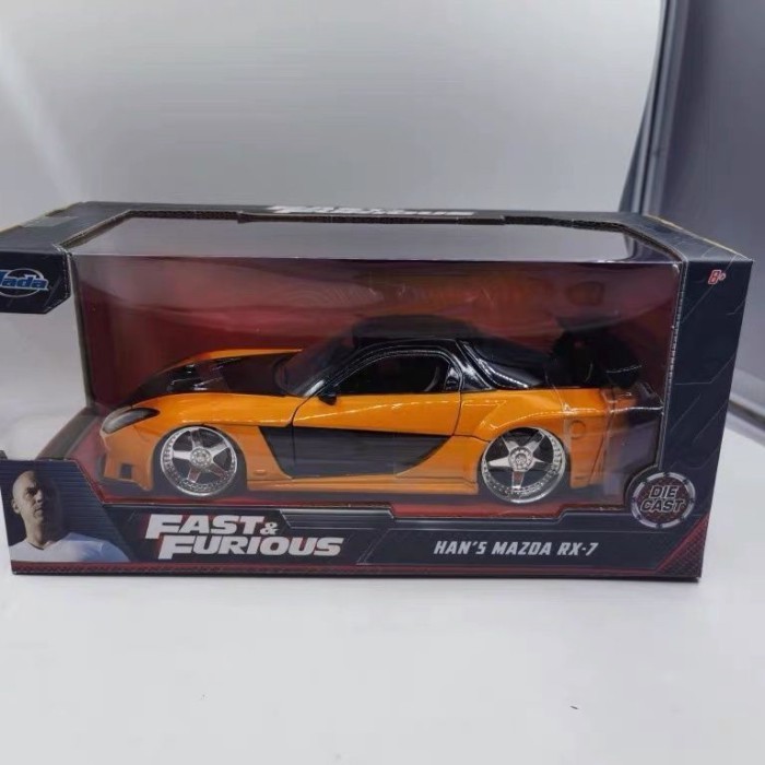 JADA JADA 1: 24 Han Mazda RX7 Rare Limited Edition โมเดลรถโลหะผสมของขวัญวันเกิด