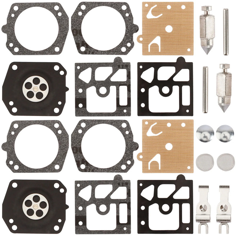 2 Pcs Carburetor Repair Kit Walbro K24-HDA 340 345 346XP 350 351 353 357 359 357XP 359EPA XP EPA HD