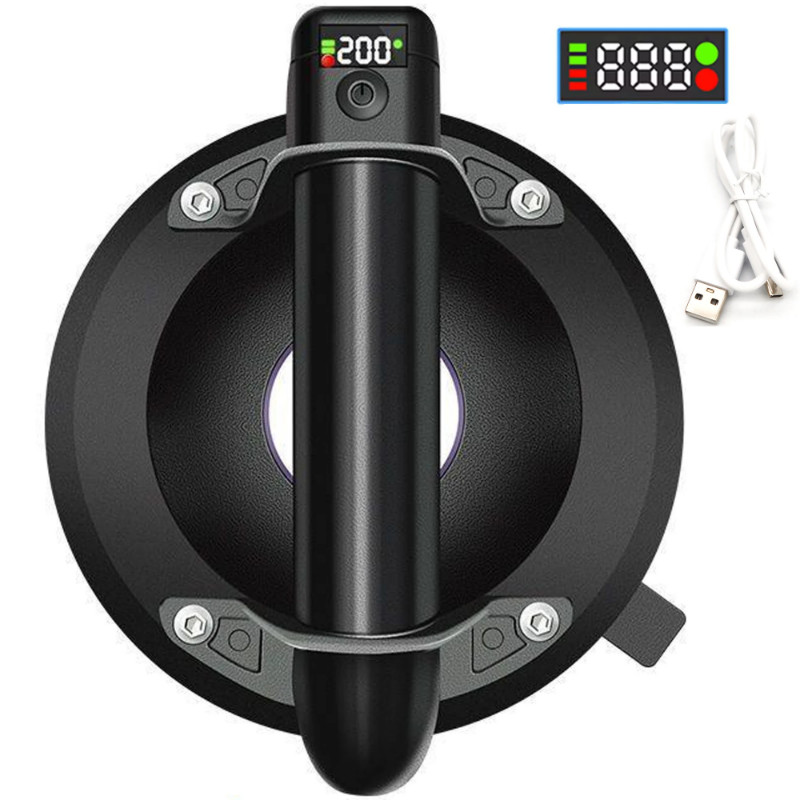 8 Inch 250kg Loading Capacity Air Pump Electric Vacuum Suction Cup Heavy Duty Vacuum Spreader Tile