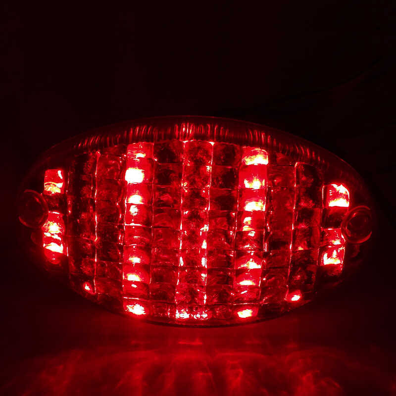 เหมาะสําหรับ BUELL BUELL Fire XB9R XB12R ดัดแปลงไฟท้าย LED เบรคไฟเลี้ยวประกอบ