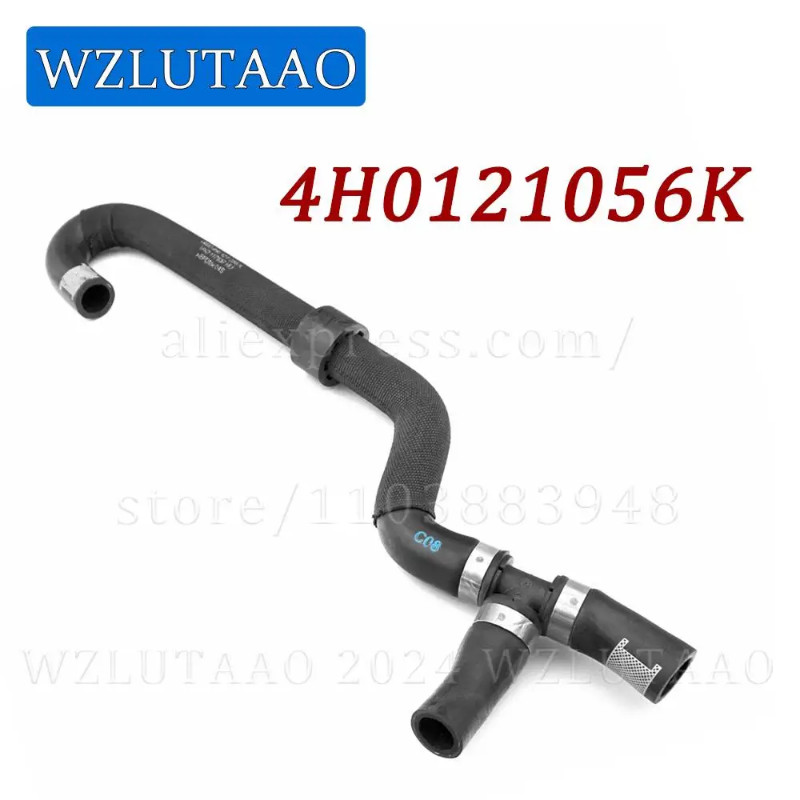 Engine Coolant Water Hose Antifreeze Pipe 4H0121056K,4H0 121 056 K For Audi A8 S8 Quattro 3.0L 2012
