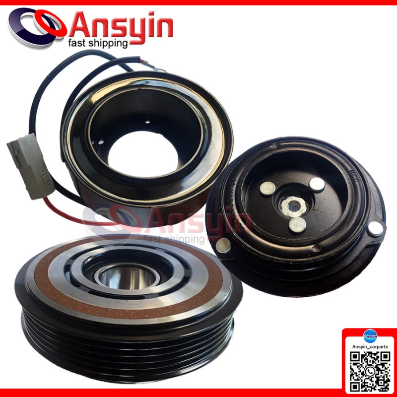 FOR 2010 - 2013 MAZDA 3 2.0L AC Compressor Clutch Kit Pulley Coil Plate HCC-HS18N