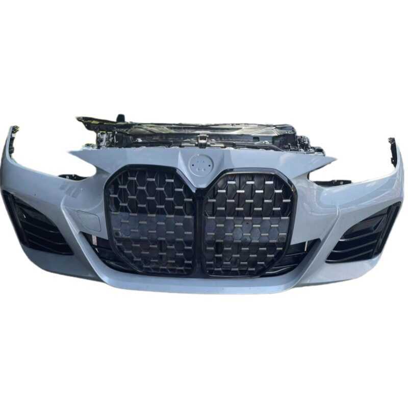 เหมาะสําหรับ BMW 4 Series กันชน G26 หัวฉีดด้านหน้า 425i/430i/40i/i4 ชุดกันชนหน้าชุดเดิม