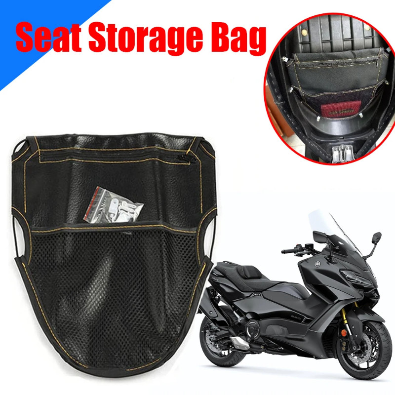 For Xmax PCX150 TMAX NMAX PCX VESPA Forza 125 300 350 750 Motorcycle Seat Bag Seat Under Storage Po