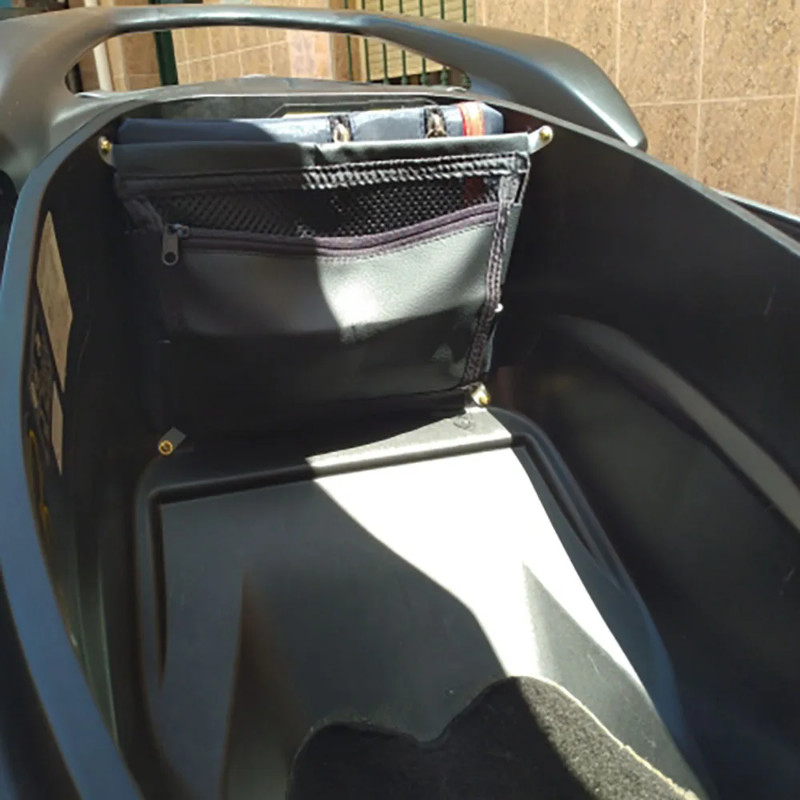 For BMW C400GT C650GT C400X C400 GT C 400 X 400GT Motorcycle Accessories Seat Bag Leather Seat Unde