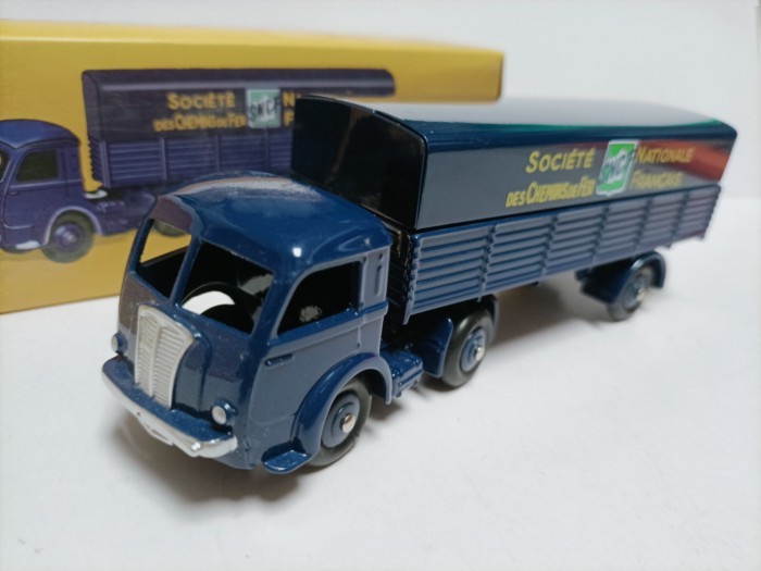 Dinky Atlas 1 43 Panhard Truck Container Truck Trailer Alloy Model Panhard SNCF