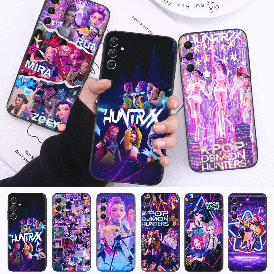KPOP นักล่าปีศาจการ์ตูน (LK-1) สําหรับ Samsung J4 J6 J8 Plus หรือ Prime J2 J5 J7 Prime Core J730 Pro