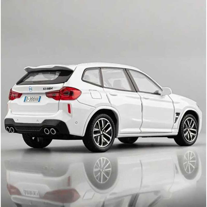 C 1:32 BMW X3m S Alloy Metal Diecast Model Car Sound & Light Pull Back Collection Hobby Decorative