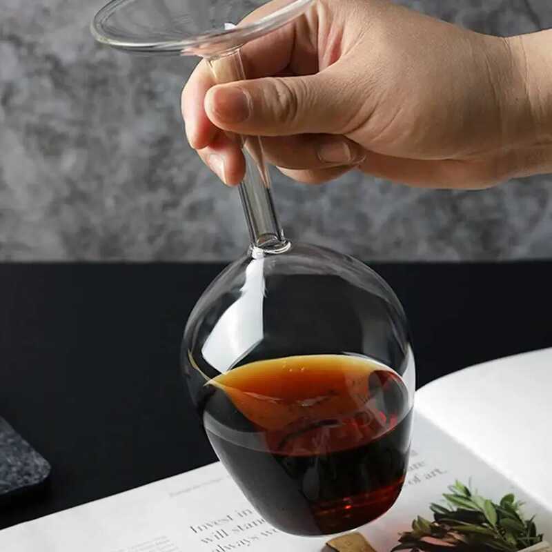 C Upside Down Wine Gl Creative Upside Down Goblet Wine Cup F Party Glware Modern Glware Gl Inverted