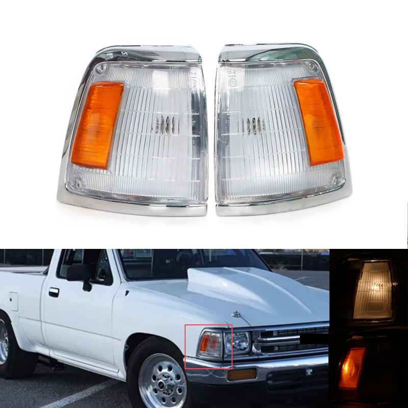 For Toyota Hilux LN85 LN86 RN85 RN90 YN85 1989-1995 Car Turn signal Light Parking Light Corner Ligh