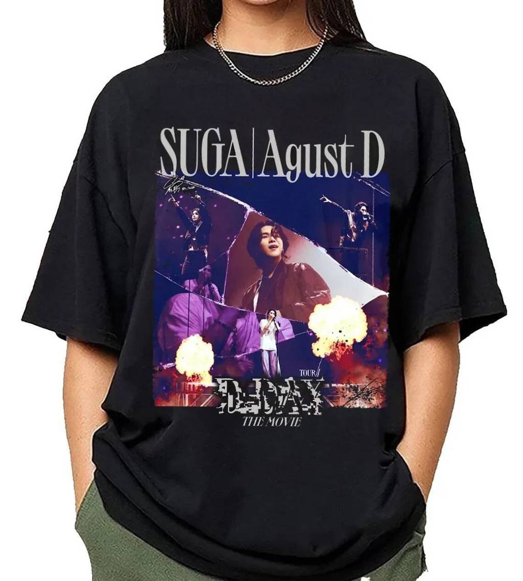 เสื้อจากภาพยนตร์และอัลบั้มVintage Hageum, Agustd Day Tour, และSuga D Day
