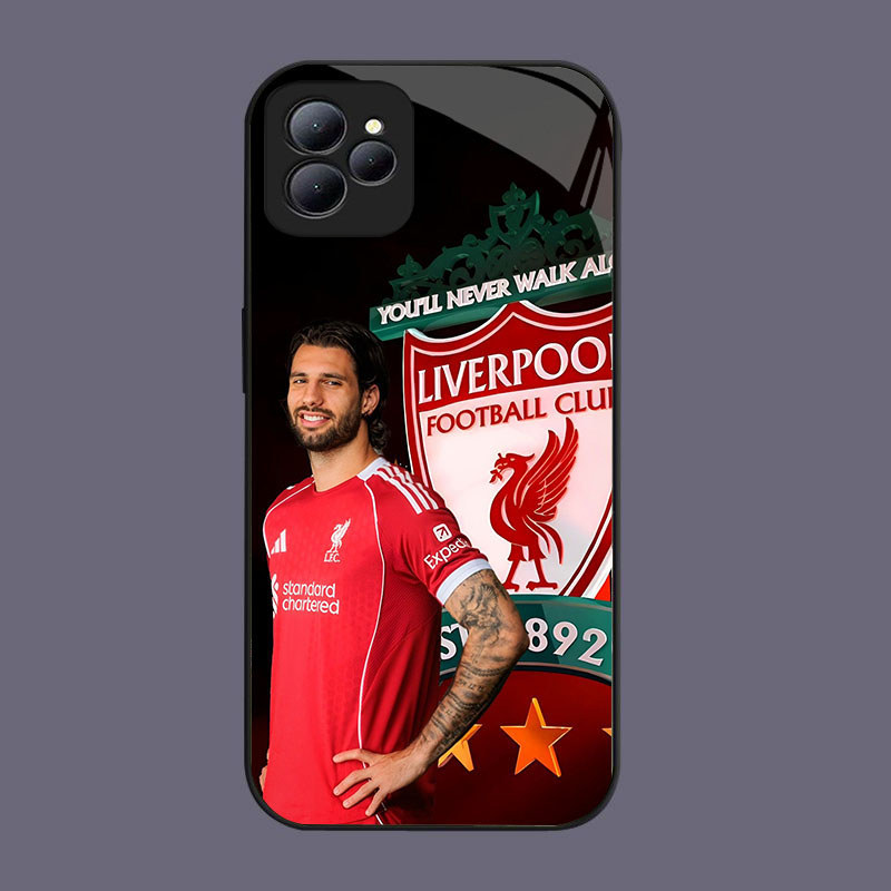 HK-33 Liverpool Football Club Glass Casing สําหรับ Infinix Smart Hot Note 50 40Pro 7 50Pro 40i 50i 3