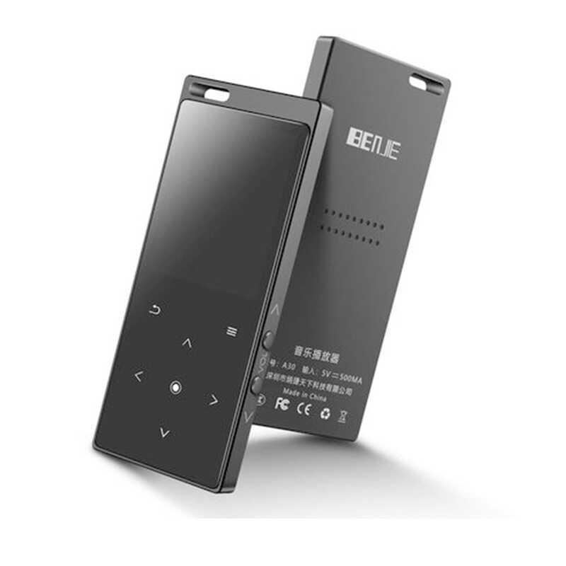 Bingjie Bluetooth External Play mp3mp4 Player Student Mini Ultra-Thin Touch Portable Lossless Player