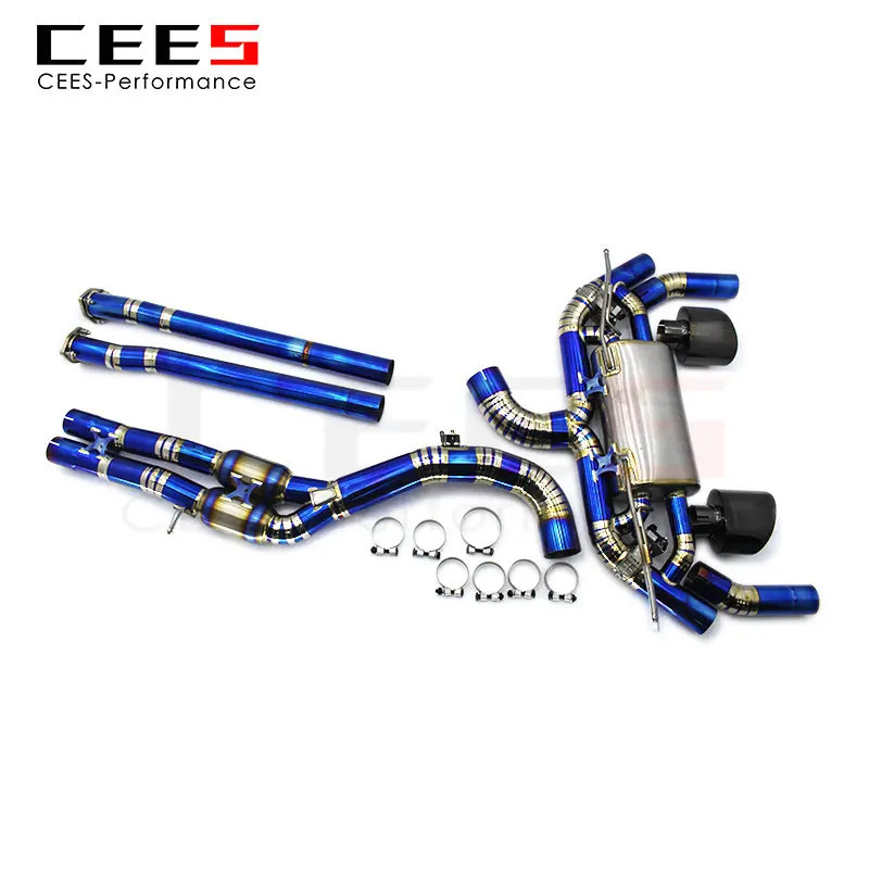CEES Catback Exhaust for Audi RS3 Sportback Sedan 8V 8Y 2.5T 2017-2023 Tuning Performance Titanium
