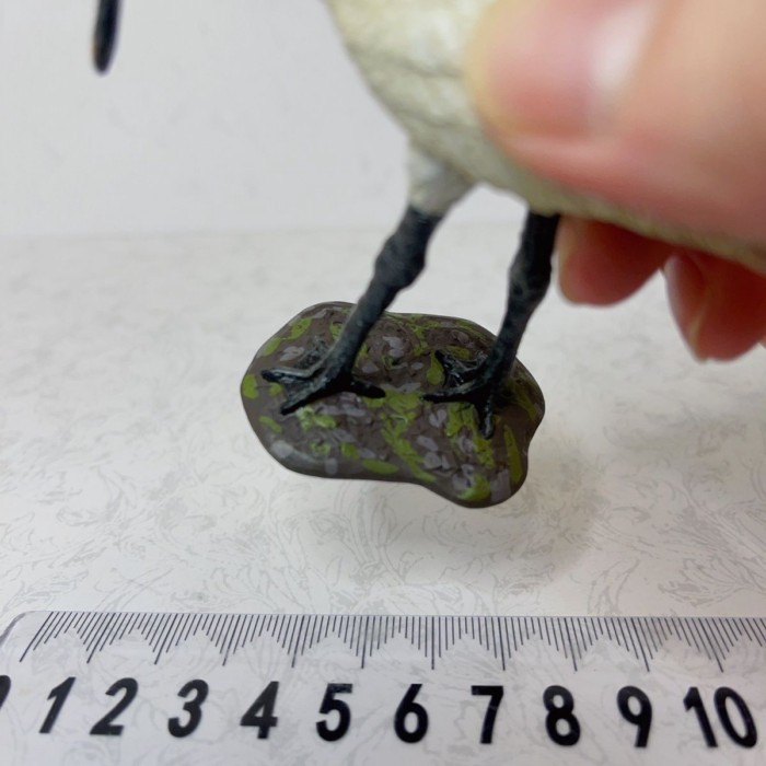 P PAPO จําลองนกสัตว์รุ่นเด็กความรู้ความเข้าใจ Early Education ของเล่น 50279 Egret 2022 สไตล์ใหม่นก