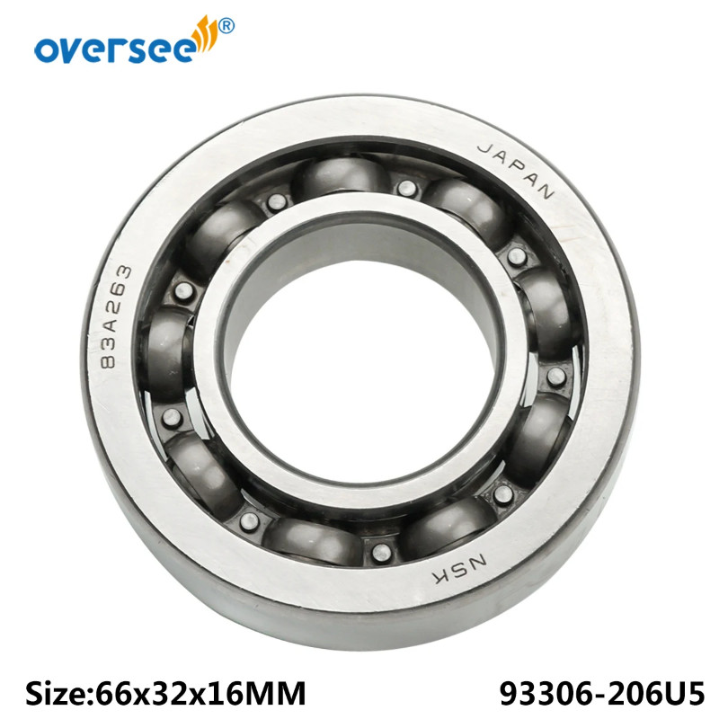 93306-206U5-00 Outboard BEARING For Yamaha Outboard Engine 85HP 90HP Outboard Motor
