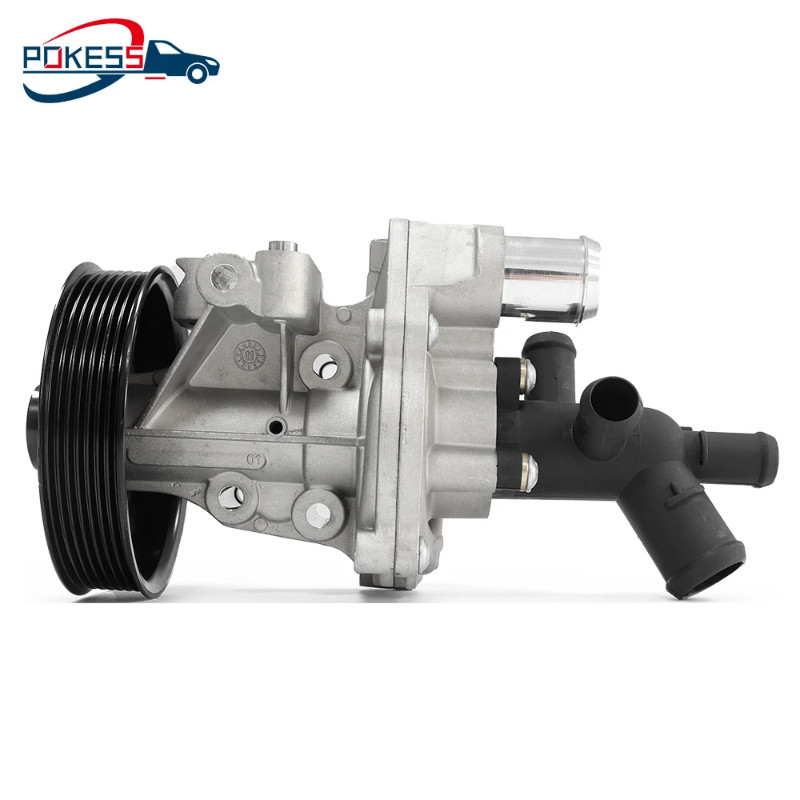 POKESS Coolant Water Pump For Ford TRANSIT V348 2.4T 7C19-8A558-AB 1701415 7C198A558AB 2U1Q8A558BB