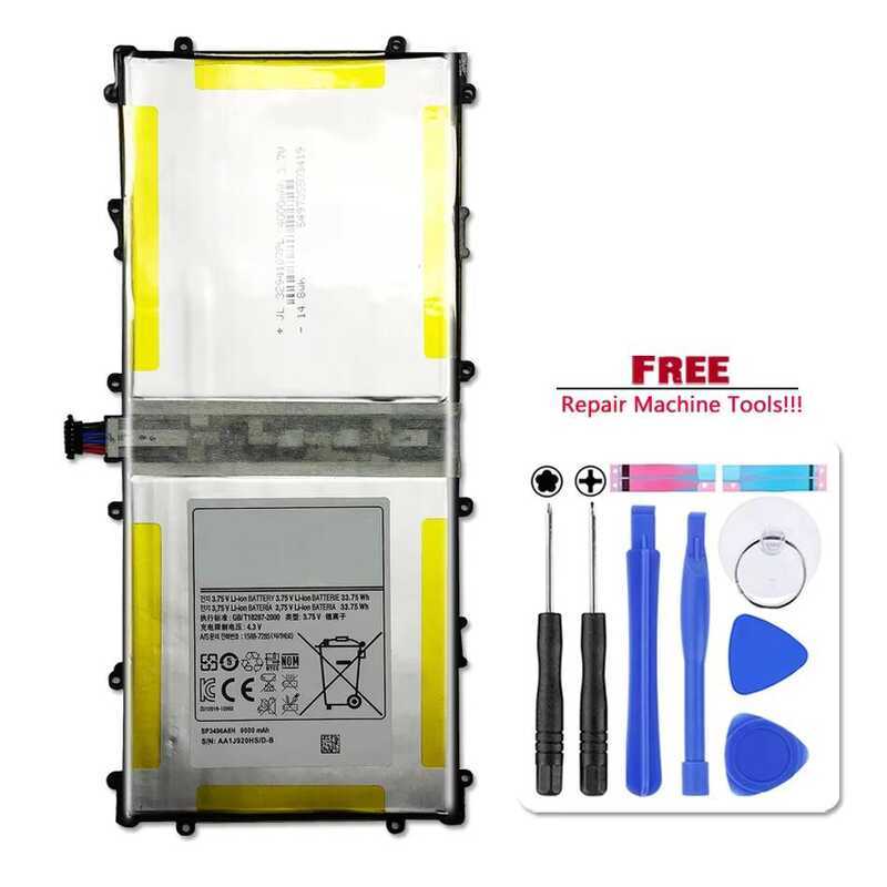 Tablet Battery SP3496A8H 9000mAh For Samsung Google Nexus 10 GT-P8110 P8110