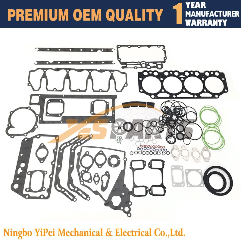 D5D D5E Full Head Gasket Kit for Volvo loader L40B L45B BL60 BL61 BL70