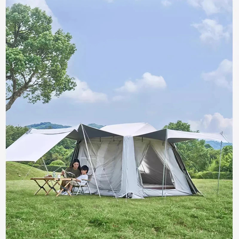 Camping Automatic Tent Holiday Mountain Residence 10.9 Vinyl One Touch 3-6 People Waterproof 4 Seas