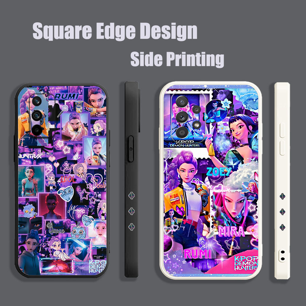 สําหรับOPPO A71 F9 Pro Reno6 Z Reno5 A94 A8 A31 2020 A1K A7X Kpop Demon Hunters Rumi Zoey Mira Aesth