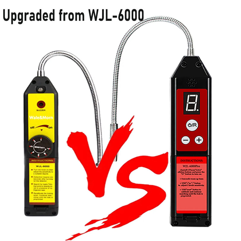 Halogen Leak Detector Air Conditioning Refrigerant Leak Detector R22a R134a CFC HFC HCFC Freon Gas