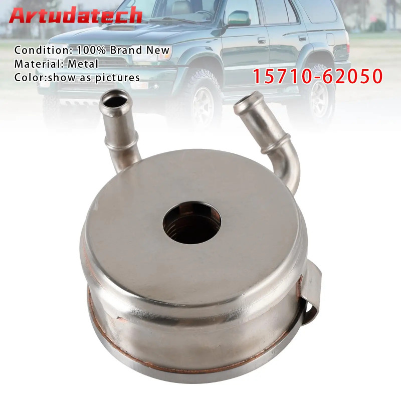 Artudatech Oil Cooler 15710-62050 For Toyota 4Runner Tacoma T100 3.4 A/T V6 5VZ FE 1571062050 1996