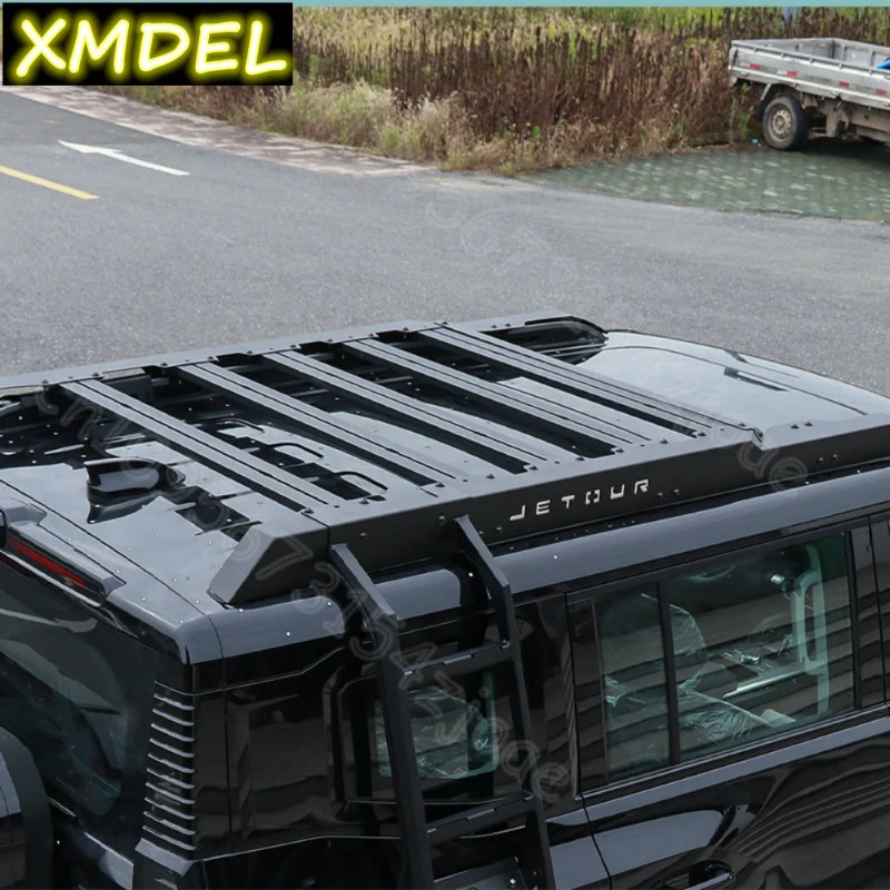 For Chery Jetour Traveller T2  luggage rack frame roof platform side ladder backpack tent expansion