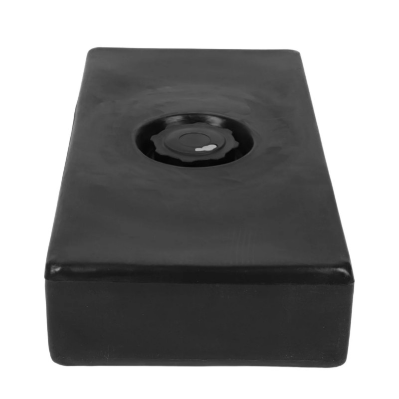 26 X 13.4 X 5.5in RV Water Holding Tank 8 Gallons Leakproof Impact Resistance Black for RVs Trailer