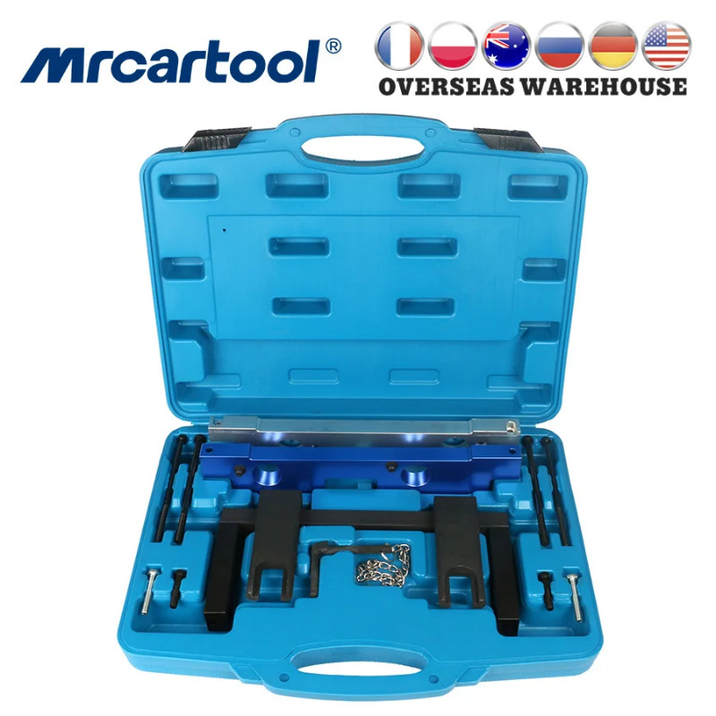 MR CATOOL Engine Timing Camshaft Alignment Tool Kit For BMW N51 N52 N53 N54 Car Special Disassembly