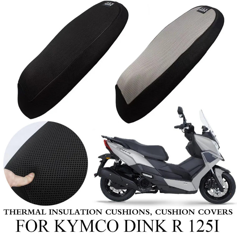 New For KYMCO DINK R 125i Motorcycle Seat Cushion Cover Net 3D Mesh Protector Insulation Cushion Co
