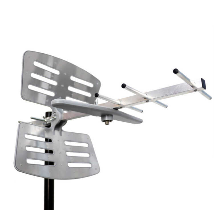 Yagi Antenna Digital HD TV Outdoor hdtv Amplifier High Gain Aluminium Tube Antenna 120miles