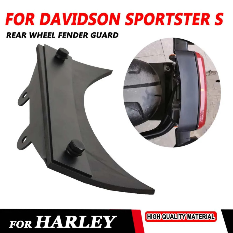 For Harley Davidson Sportster S RH 1250 RH1250 RH1250S Motorcycle Accessories Rear Mudguard Mud Scr