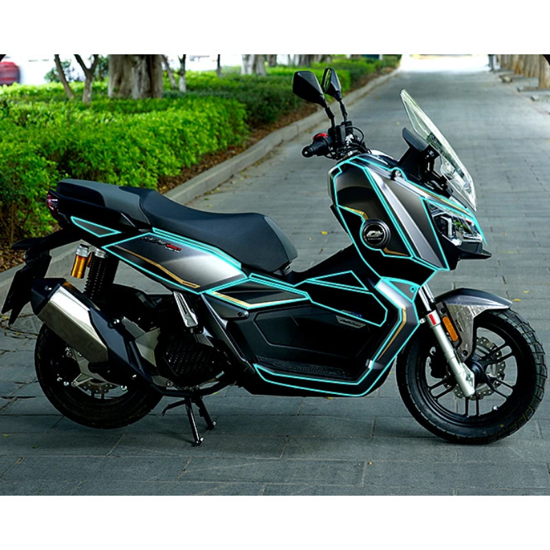 Motorcycle Tank Protector Sticker The whole car TPU transparent Protection Scratch Decal FOR QJMOTO